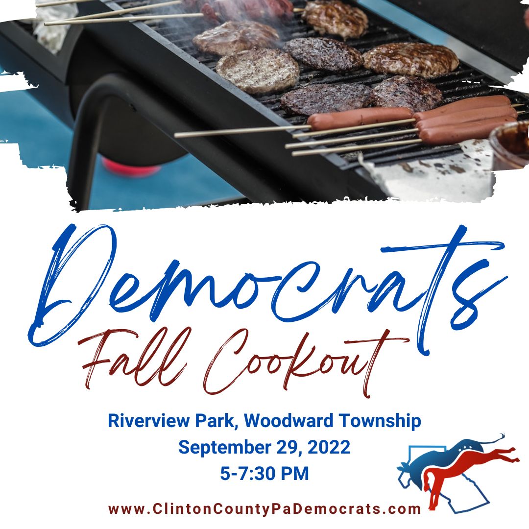 Clinton County Democrats plan Fall Cookout for September 29 – Clinton ...